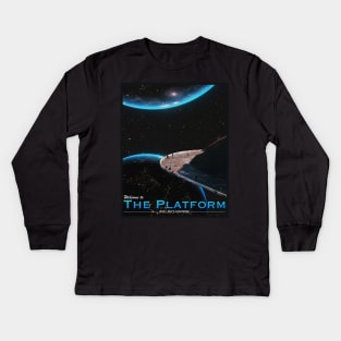 POSTCARD: THE PLATFORM. Kids Long Sleeve T-Shirt